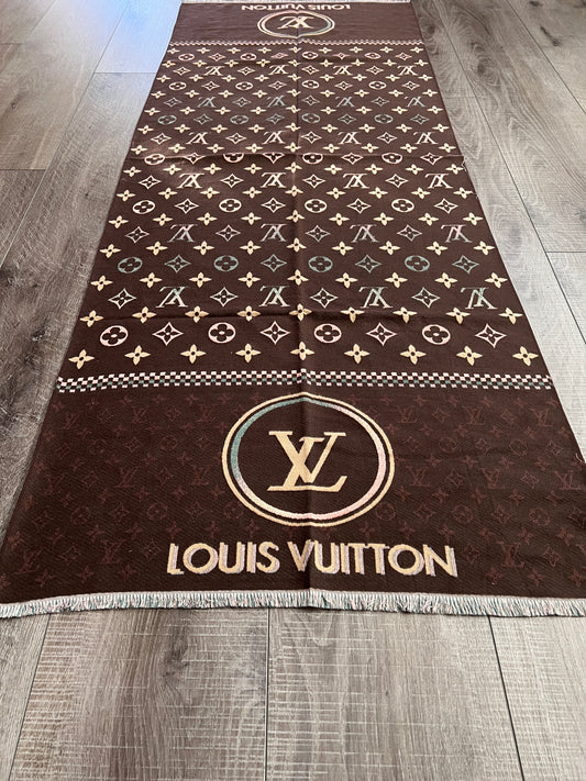 Large luxury scarf 72”x26”